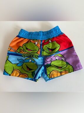 Nickelodeon Teenage Mutant Ninja Turtles Multicolor Swim Shorts